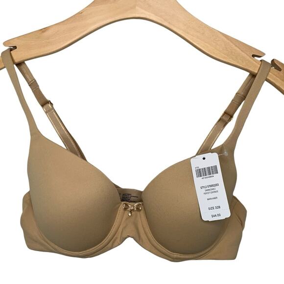 Soma Bra Women's Size 32B Full Coverage Warm Amber Underwire Center Pendant NWT - Picture 2 of 8